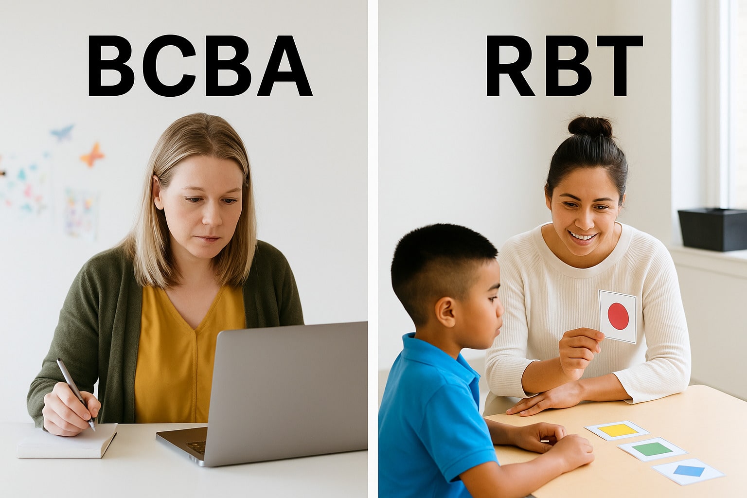 RBT vs BCBA: Difference in Education, Duties, Salary & Career Path