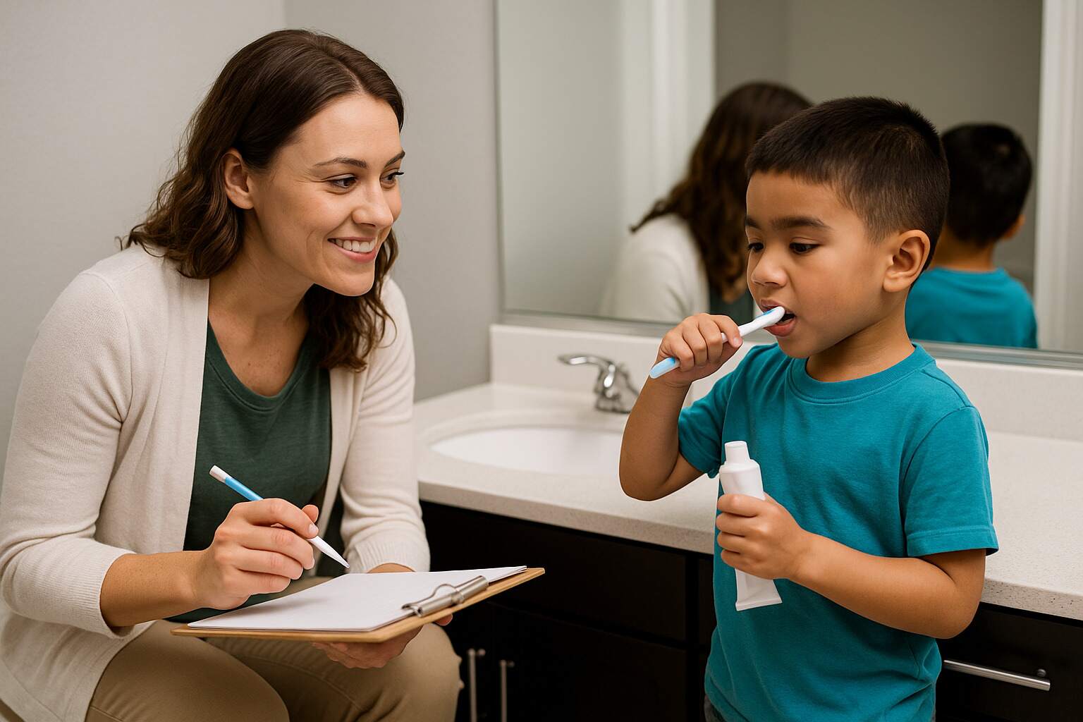 How Chaining Techniques Help RBTs Teach Complex Skills in ABA Therapy